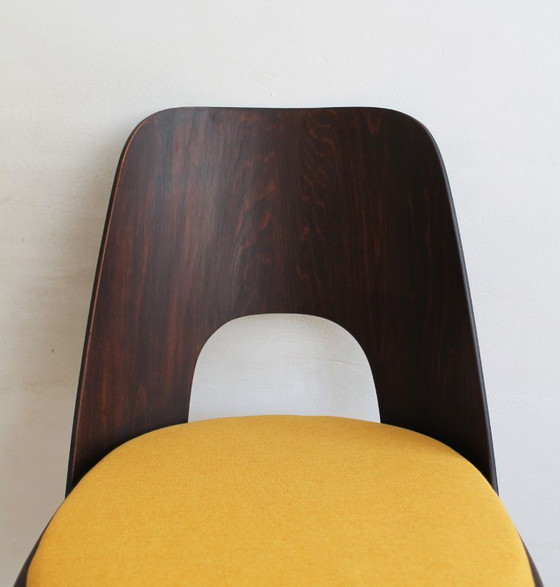 Image 1 of Set van vier eetkamerstoelen van Oswald Haerdtl