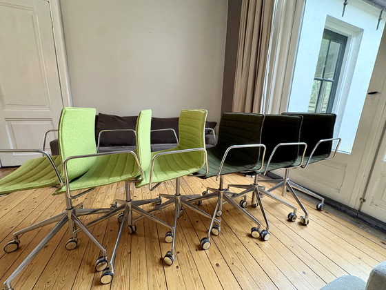 Image 1 of 6 Arper office/dining room chairs