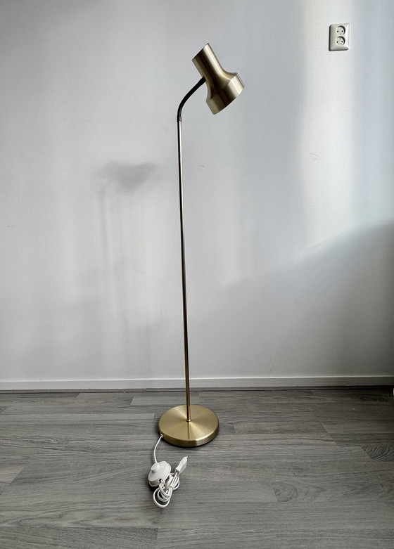 Image 1 of vintage Montor lamp golden colour