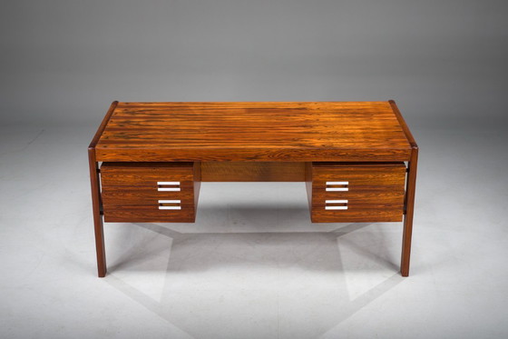 Image 1 of Mid Century Modern Dänischer Schreibtisch aus Palisander von Dyrlund, 1960er Jahre
