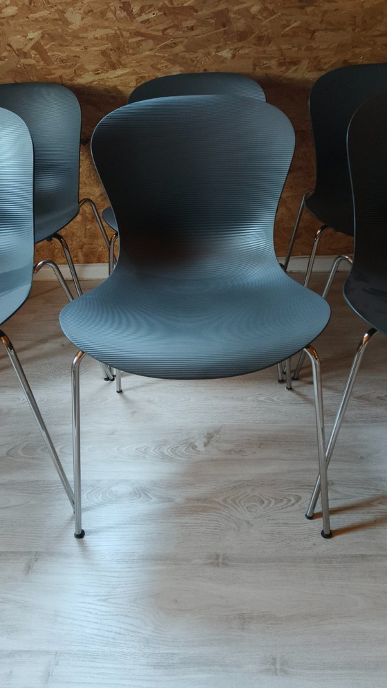 Image 1 of 6x Fritz Hansen ~ Kasper Salto - NAP chair