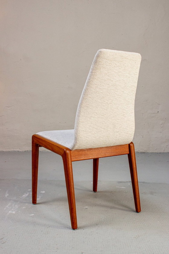 Image 1 of 4 teakhouten stoelen
