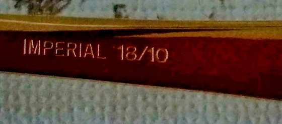 Image 1 of Posate Imperiali Olympia 37 pezzi placcati oro duro con oro 24 carati