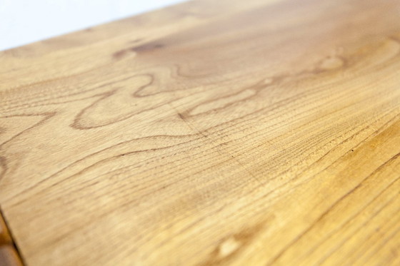 Image 1 of Mobile basso della Maison Regain, olmo massello, circa 1960, con cassetto