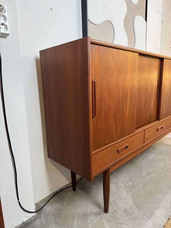 Image 1 of Danish Teak Sideboard With Bar Section and Drawers