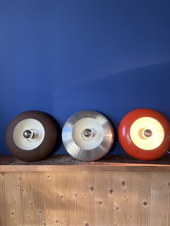 Image 1 of Space Age Nieuwenhuis Holland Decken- oder Wandleuchte