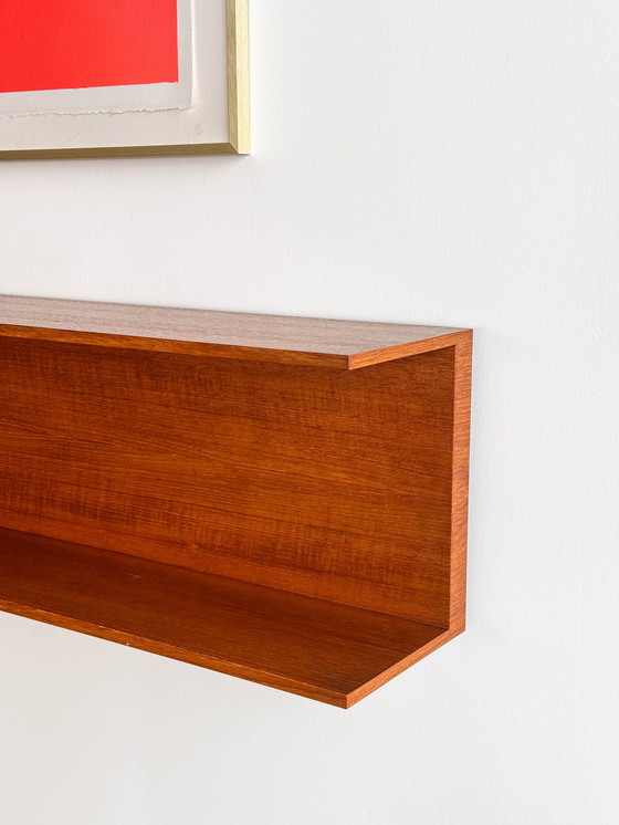 Image 1 of Mid Century Schrankwand 100cm in Teak von Walter Wirz für Wilhelm Renz, 1960er Jahre
