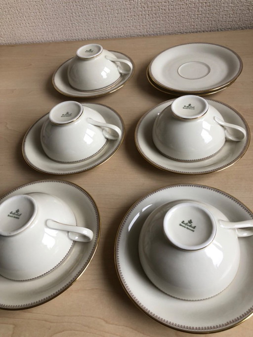 art deco Eschenbach theekopjes met schotels