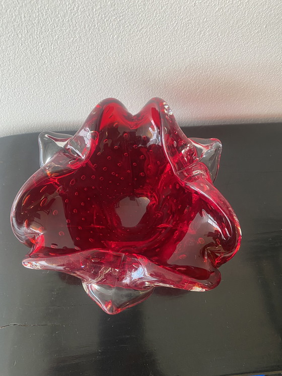 Image 1 of Vintage Murano asbak/snuisterijenbakje van Sommerso