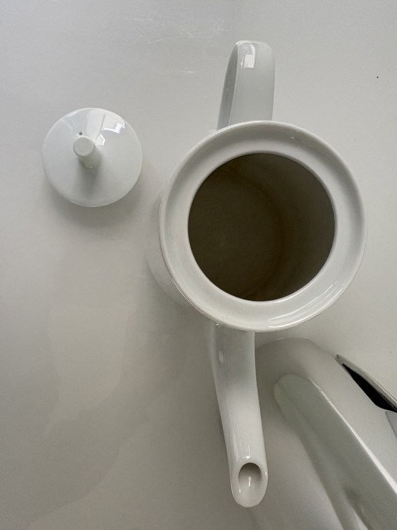 Melitta Design Caffettiera 1,2L | Germania | Mid-Century Modern – Stoviglie, Porcelain, Metal (photo 4 of 9)
