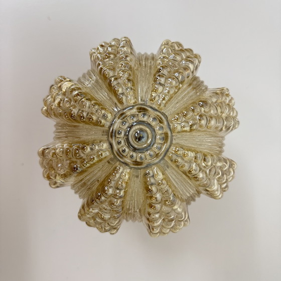 Image 1 of Vintage glass bubble ceiling lamp , 1970s