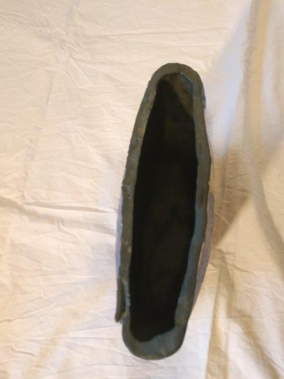 Image 1 of Oval Vase, Ceramic Pot, Ceramic, José Botterhuis, 27 X 8 X 19 Cm (2010)