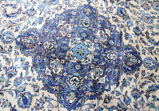 Image 1 of Hand-knotted Persian carpet Kashmar 390x290