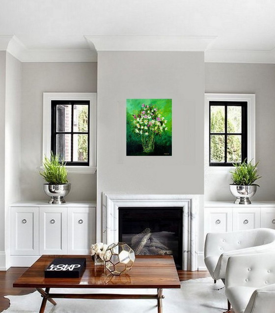 Image 1 of Pink wild flowers