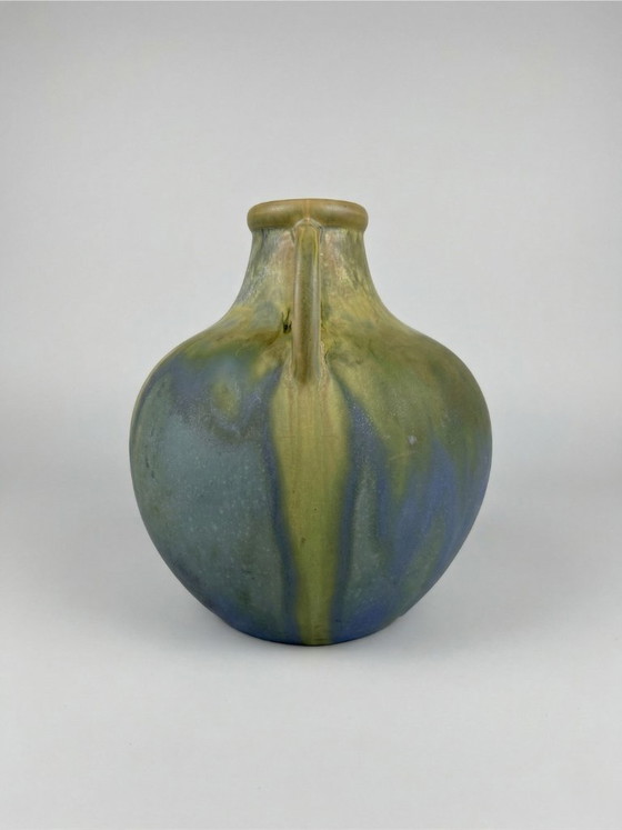 Image 1 of Art ceramic vase signed G. Méténier, France, circa 1960–1970