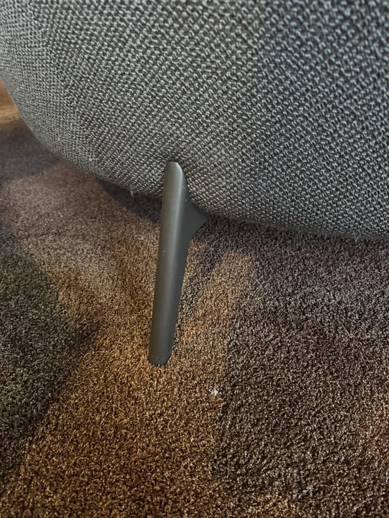 Image 1 of Fantastic Leolux seating group with epoxy legs