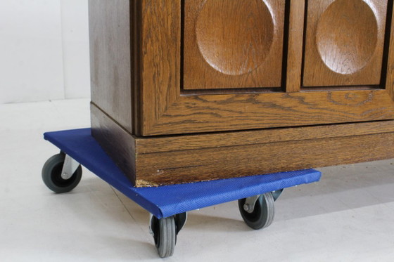 Credenza Brutalista Vintage anni '70 Gerhard Bartels – Credenze, Legno (photo 10 of 11)