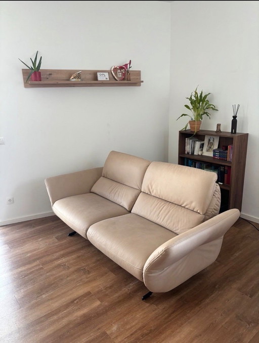 Sofá de 2 plazas Höffner YASMIN con función reclinable eléctrica - precio de lista 5.199 – 2 zitsbanken, Other