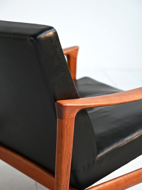 Image 1 of “Oslo” armchairs by Inge Andersson for Bröderna Anderssons, 1960s