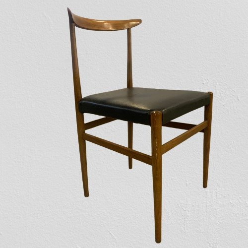 Image 1 of 6 Chaises de salle à manger Mid Century