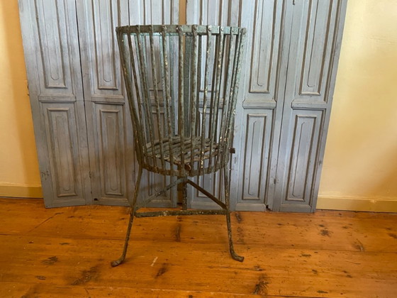 Jardinière du XIXe siècle, antiquité française – Cache pots, Iron (photo 15 of 16)