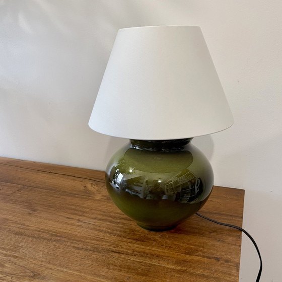 Image 1 of Vintage ceramic ball lamp