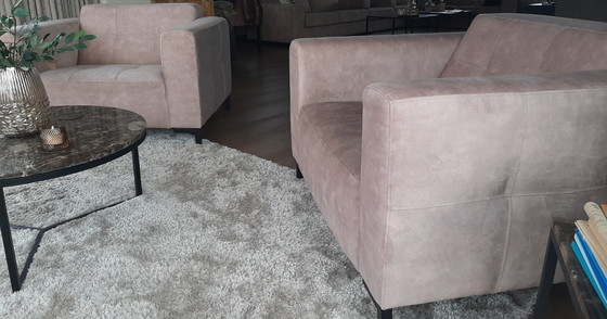 Image 1 of 2 divanetti in ottime condizioni, marca Montel