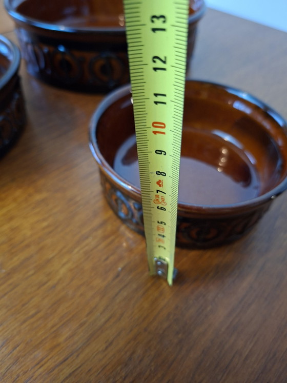 Image 1 of Ciotole in ceramica della Germania dell'Est di metà secolo