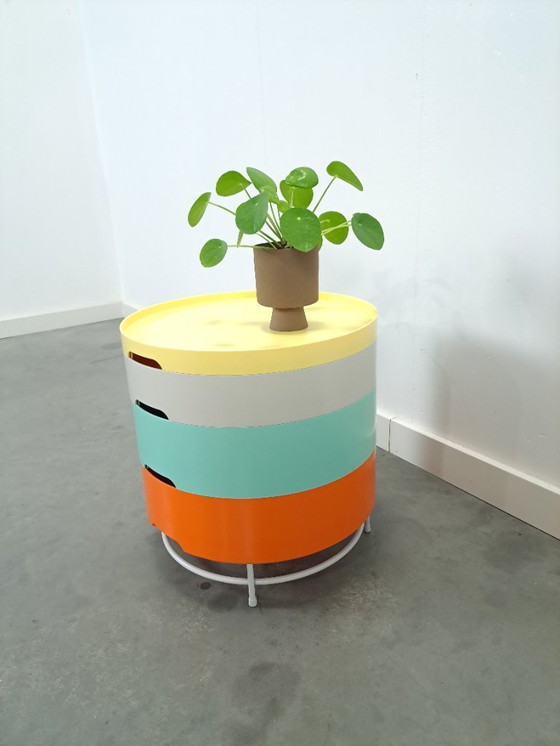 Image 1 of Ikea PS 2014 colored plastic storage table Richardson