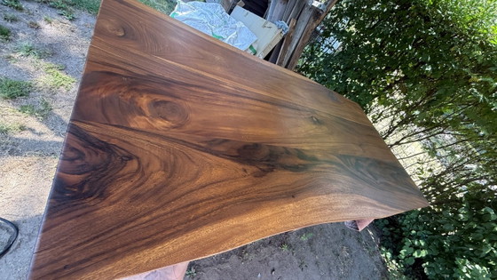 Table en tronc d'arbre massif – Tables de salle à manger, Wood (photo 3 of 12)