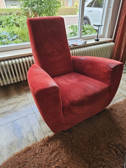Etikett Longa fauteuil Gerard vd Berg