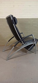 Interprofil 'Pax' leather recliner armchair