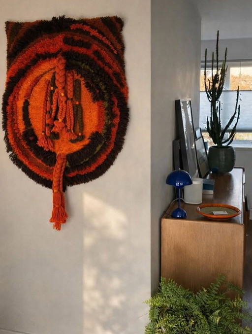 Vintage handmade wall hanging