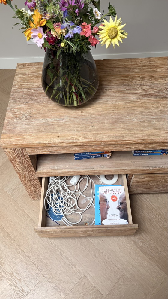 Meuble TV - Bois de teck massif – Meubles tv, Wood (photo 3 of 5)