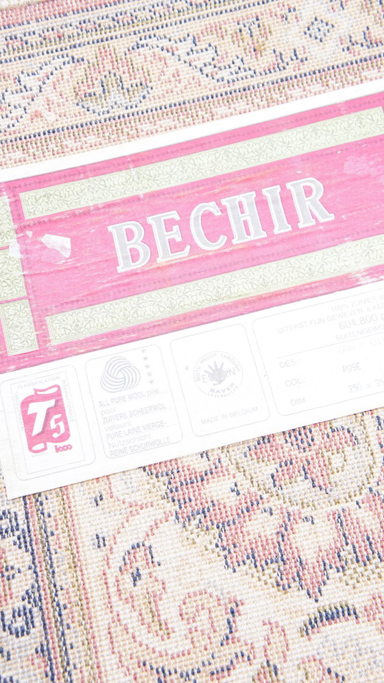 Image 1 of Groot roze/ rood wollen oosters vloerkleed 345x250cm