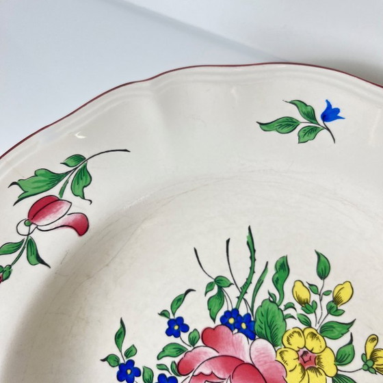 Image 1 of Set of 3 KG Lunéville "Réverbère" soup plates