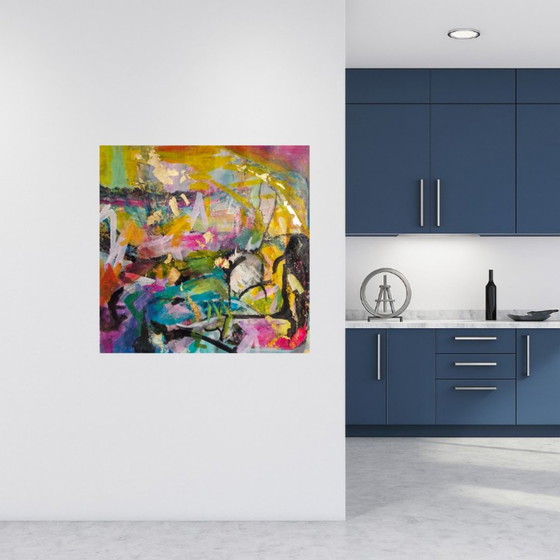 Image 1 of Acrylic painting #Trinity 80x80cm