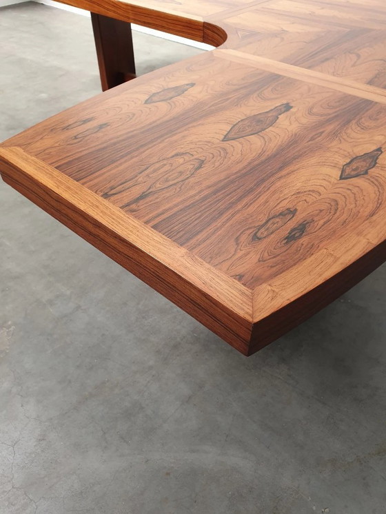 Image 1 of palissander boemerang vintage salontafel jaren 70 deens