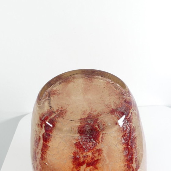 Image 1 of WMF Ikora Art Deco glass vase, design by Karl Wiedmann, 1930s, 23.5 cm