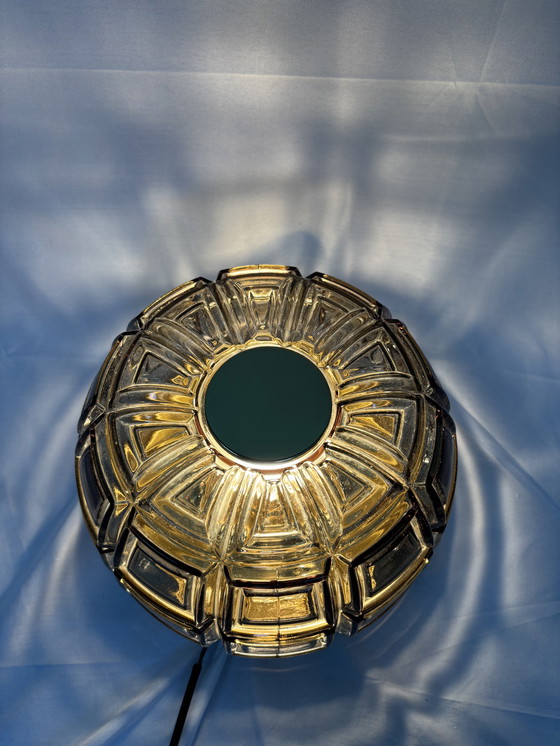 Image 1 of Plafonnier/applique murale vintage Glashütte Limburg des années 1960