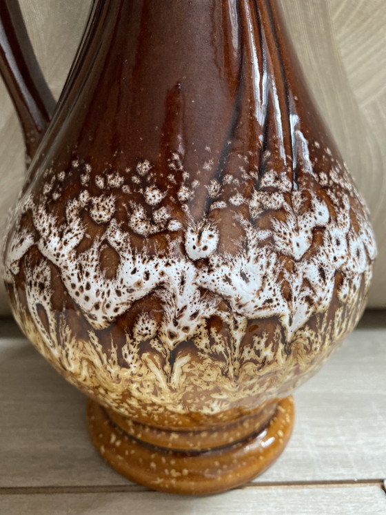 Image 1 of Bay West Germany vase from the 1970s (rare example)