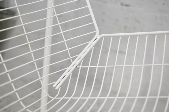 Image 1 of 2x Sessel Stahlstangen Weiß lackiert