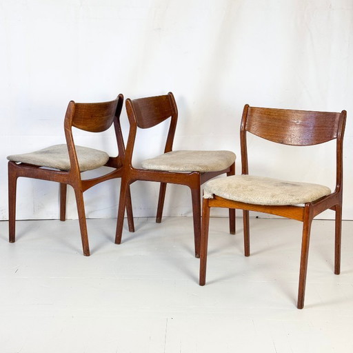 P.E. Jørgensen for Farso Stolefabrik Dining Chair, 1960s — Danish Mid-Century Design (To Restore)