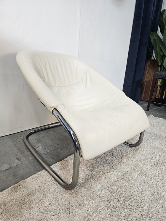 Image 1 of Minotti Cortina Armchair White Cream New Condition