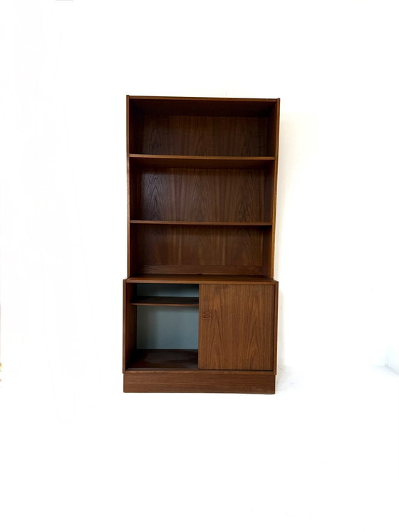 Image 1 of Bibliothèque vintage danoise en teck des années 60