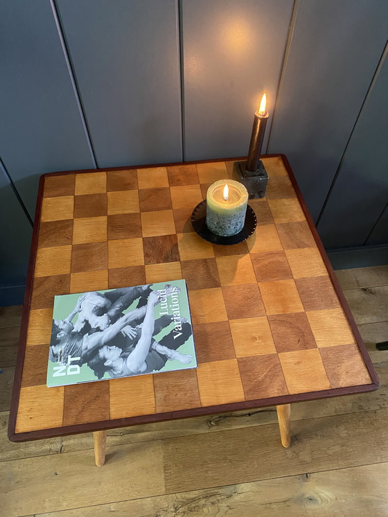 Image 1 of Schaaktafel bijzettafel