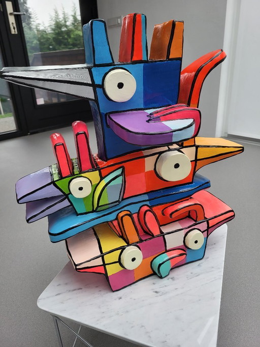 Jacqueline Schäfer - Totem Argent XXL 50/75