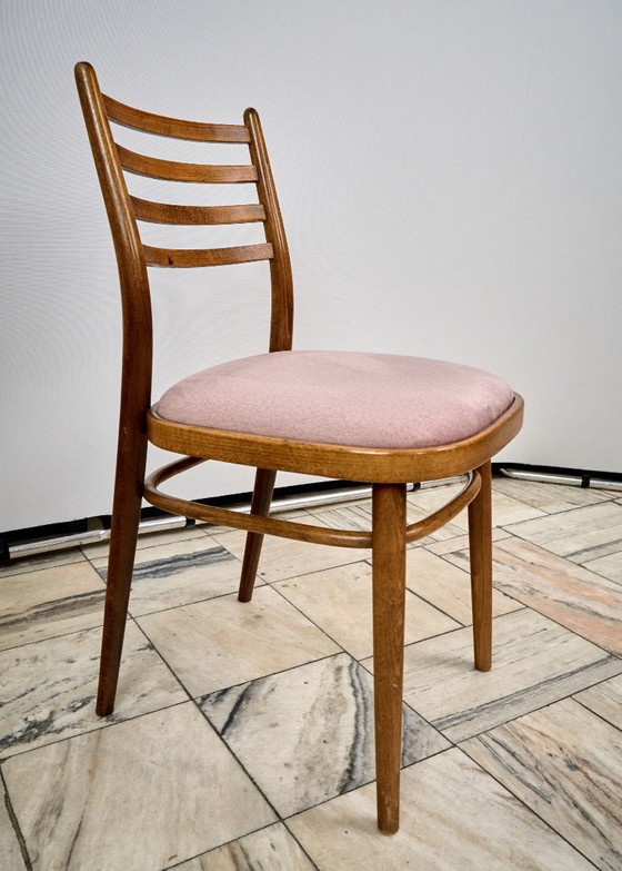 Image 1 of Set of 4 Dining Chairs, TON, 1960s, Czechoslovakia