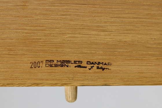 Image 1 of HANS J. WEGNER PP75 DINING TABLE IN OAK WITH ELEVEN OAK CH36 DINING CHAIRS