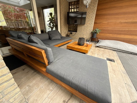 Image 1 of Lounge Bench With Matching Table
